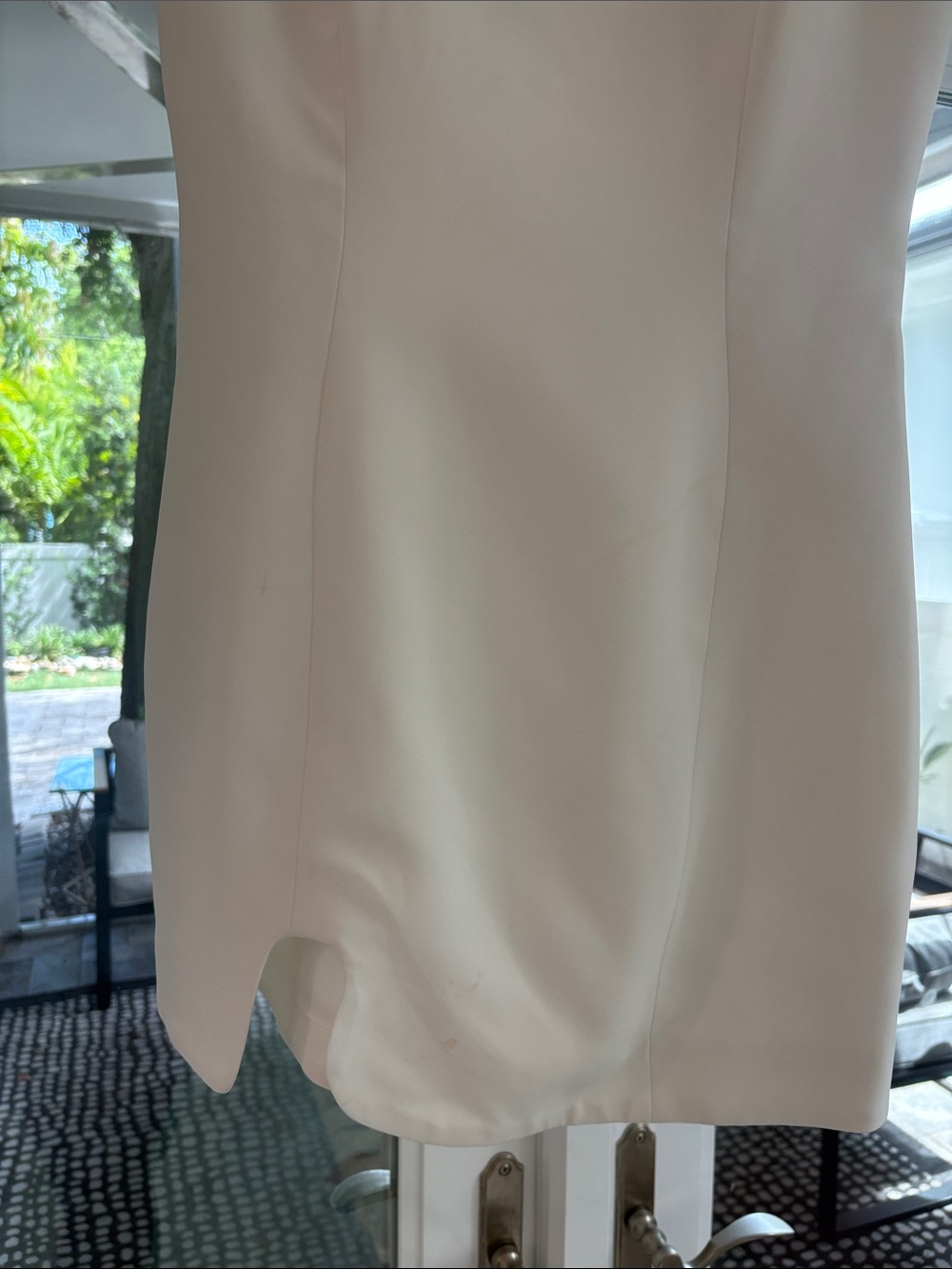 Amanda Uprichard White puzzle Mini Dress S - Picture 7 of 11